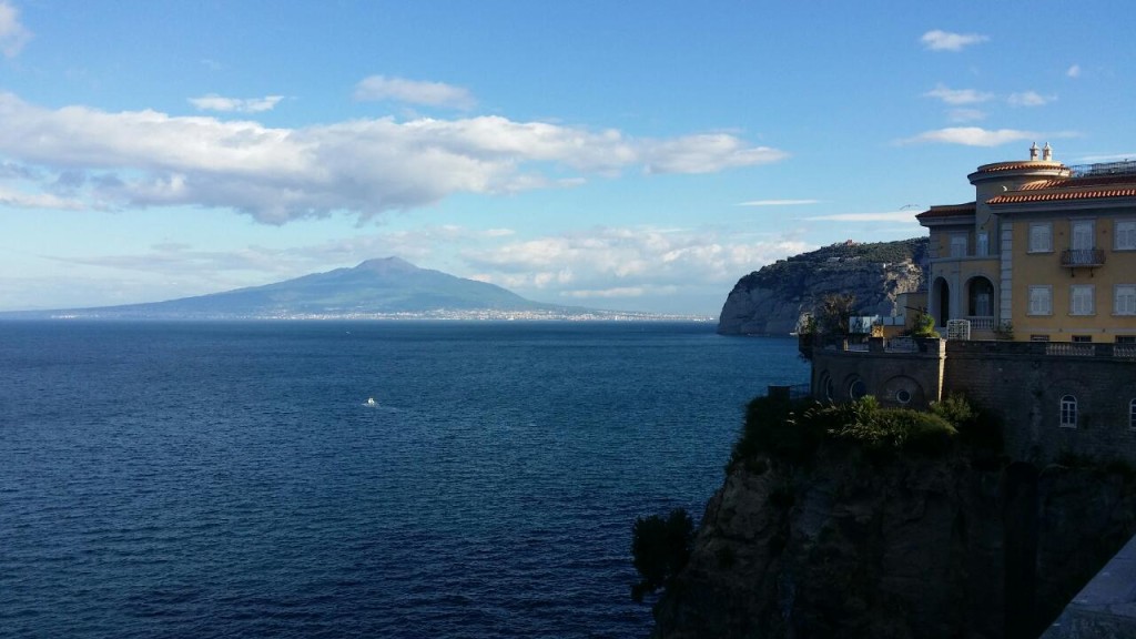 Mount Vesuvius and the Gulf of Naples
