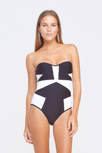 Suboo Black and White One -Piece